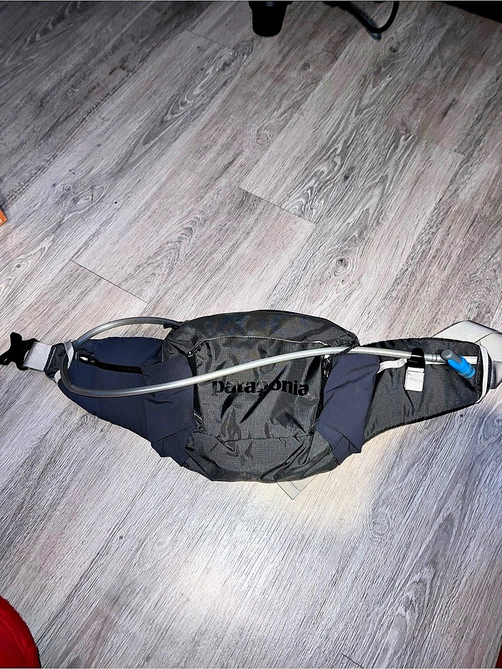 Patagonia Dirt Roamer Bike Waist Pack 3L Gray & Blue